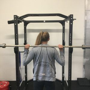 High-bar squat 