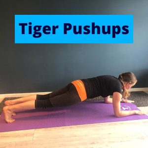 Tiger pushups - træning hjemme