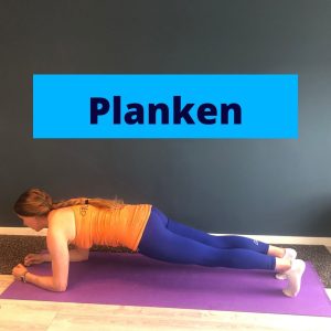 Planken - maveøvelse hjemme