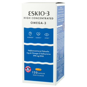 Eskio-3 High Concentrate Omega-3 - Fiskeolie 